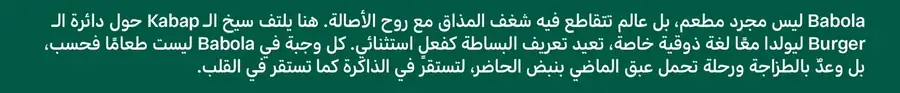 نموذج النص العربي بخط Adapter Arabic